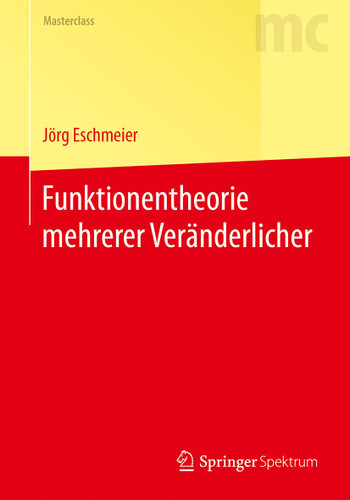 Funktionentheorie mehrerer Veränderlicher (Masterclass) book cover by Jörg Eschmeier
