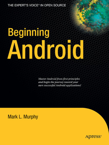 Beginning Android book cover by Mark Murphy