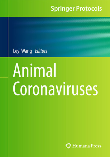 Animal Coronaviruses (Springer Protocols Handbooks) book cover by 