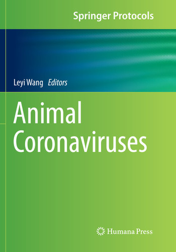Animal Coronaviruses (Springer Protocols Handbooks) book cover by 