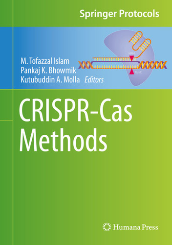 CRISPR-Cas Methods (Springer Protocols Handbooks) book cover by 