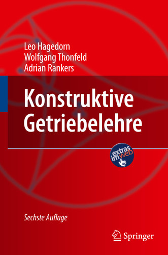 Konstruktive Getriebelehre book cover by Leo Hagedorn, Wolfgang Thonfeld, Adrian Rankers