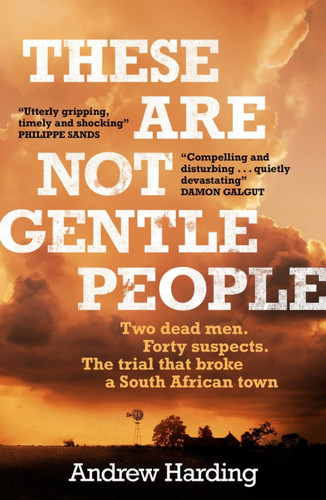 These Are Not Gentle People book cover by Andrew Harding