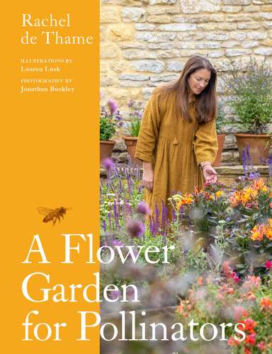 A Flower Garden for Pollinators book cover by Rachel de Thame