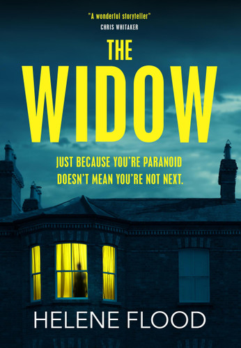 The Widow book cover by Helene Flood