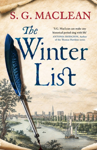 The Winter List book cover by S G Maclean