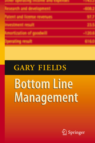 Bottom Line Management book cover by Gary Fields