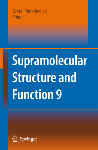 Supramolecular Structure and Function 9 book cover by 