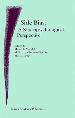 Side Bias: A Neuropsychological Perspective book cover by 