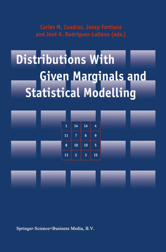 Distributions With Given Marginals and Statistical Modelling book cover by 