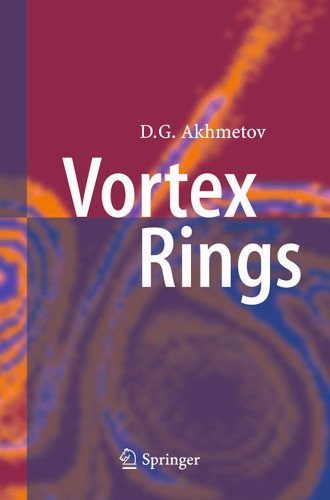 Vortex Rings book cover by D. G. Akhmetov