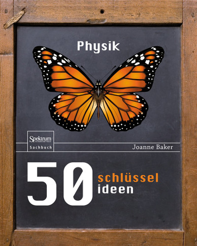 50 Schlüsselideen Physik book cover by Joanne Baker