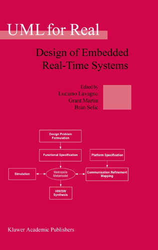 UML for Real: Design of Embedded Real-Time Systems book cover by 