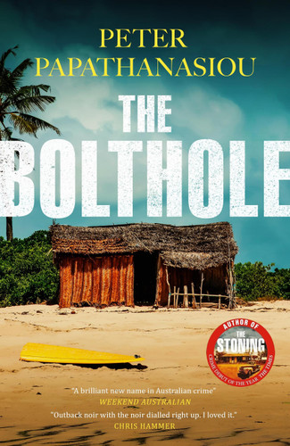 The Bolthole book cover by Peter Papathanasiou