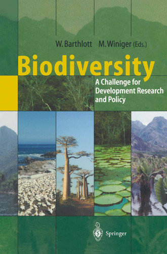 Biodiversity: A Challenge for Development Research and Policy book cover by 