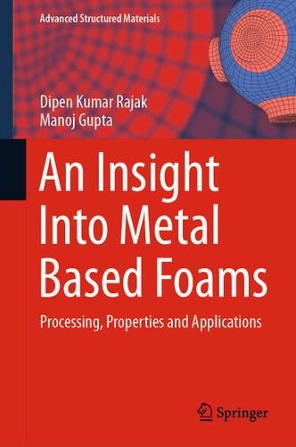 An Insight Into Metal Based Foams: Processing, Properties and Applications (Advanced Structured Materials #145) book cover by Dipen Kumar Rajak, Manoj Gupta