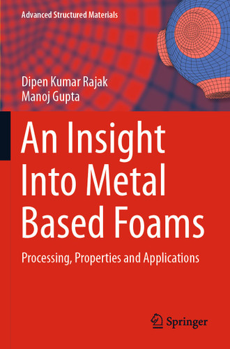 An Insight Into Metal Based Foams: Processing, Properties and Applications (Advanced Structured Materials #145) book cover by Dipen Kumar Rajak, Manoj Gupta