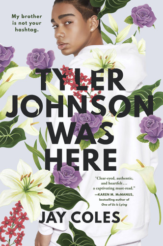 Tyler Johnson Was Here book cover by Jay Coles