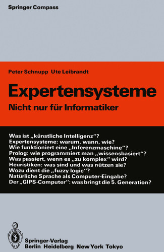 Expertensysteme: Nicht nur für Informatiker (Springer Compass) book cover by Peter Schnupp, Ute Leibrandt