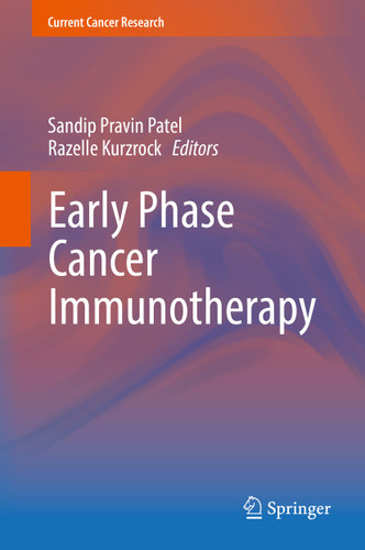 Early Phase Cancer Immunotherapy (Current Cancer Research) book cover by 