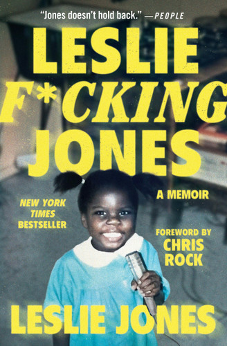Leslie F*cking Jones book cover by Leslie Jones