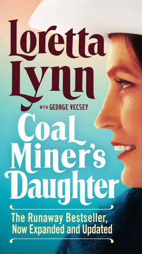 Coal Miner's Daughter book cover by George Vescey, Loretta Lynn