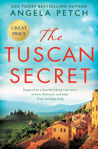 The Tuscan Secret book cover by Angela Petch