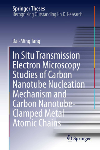 In Situ Transmission Electron Microscopy Studies of Carbon Nanotube Nucleation Mechanism and Carbon Nanotube-Clamped Metal Atomic Chains (Springer Theses) book cover by Dai-Ming Tang