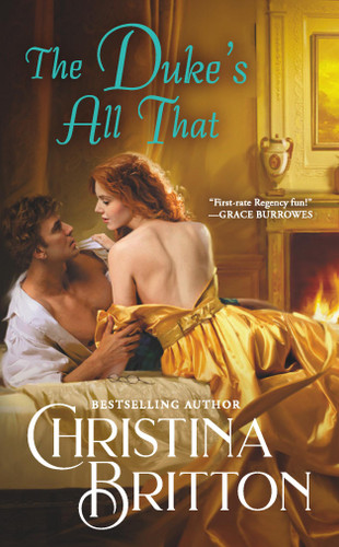 The Duke’s All That (Synneful Spinsters) book cover by Christina Britton