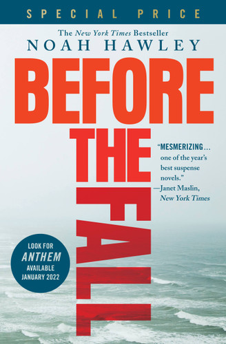 Before the Fall book cover by Noah Hawley