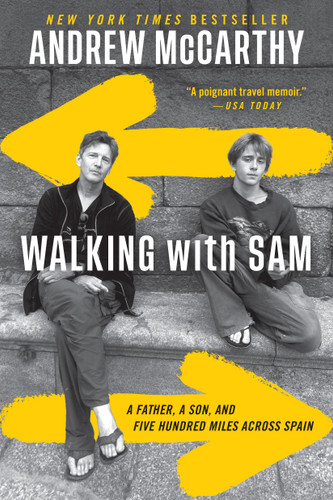 Walking with Sam: A Father, a Son, and Five Hundred Miles Across Spain book cover by Andrew McCarthy