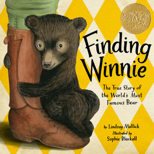 Finding Winnie: The True Story of the World's Most Famous Bear (Caldecott Medal Winner) book cover by Lindsay Mattick