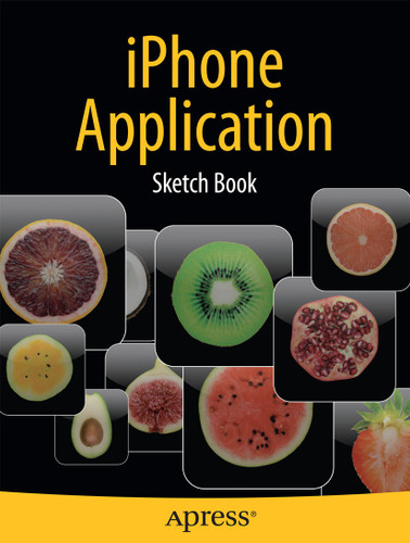 iPhone Application Sketch Book book cover by Dean Kaplan