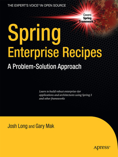 Spring Enterprise Recipes: A Problem-Solution Approach book cover by Gary Mak, Josh Long