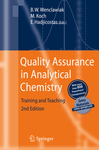 Quality Assurance in Analytical Chemistry: Training and Teaching book cover by 