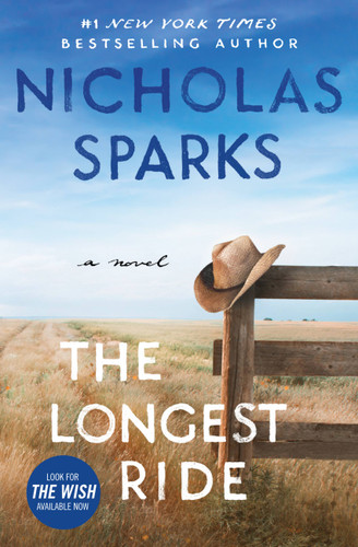 The Longest Ride book cover by Nicholas Sparks