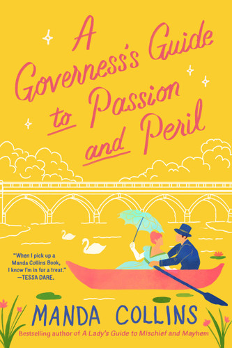 A Governess's Guide to Passion and Peril (Ladies Most Scandalous) book cover by Manda Collins