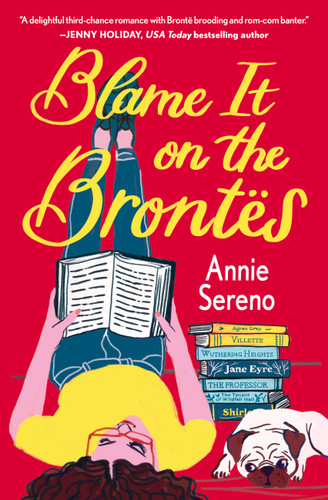 Blame It on the Brontes book cover by Annie Sereno
