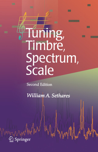 Tuning, Timbre, Spectrum, Scale book cover by William A. Sethares