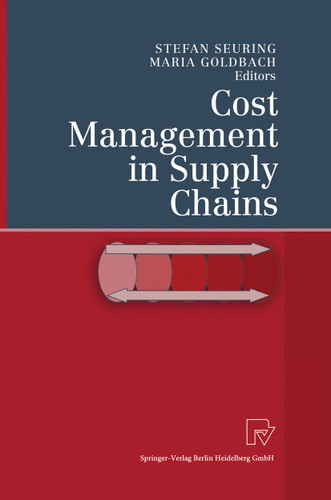 Cost Management in Supply Chains book cover by 