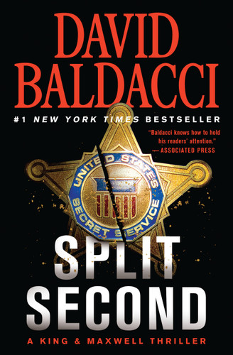 Split Second (King & Maxwell Series #1) book cover by David Baldacci