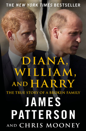 Diana, William, and Harry book cover by James Patterson, Chris Mooney