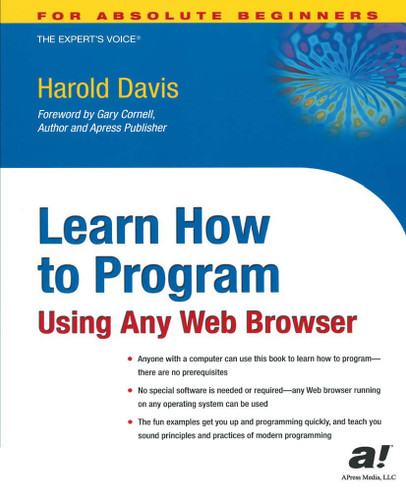 Learn How to Program Using Any Web Browser: Using Any Web Browser book cover by Harold Davis