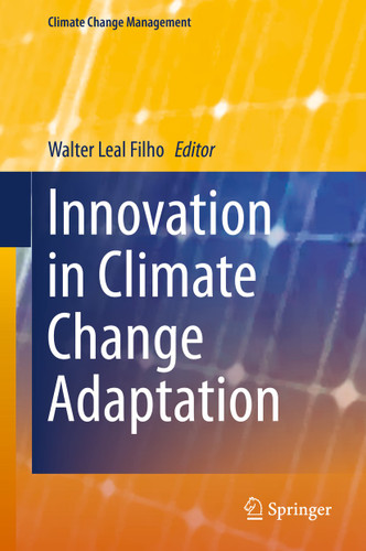 Innovation in Climate Change Adaptation (Climate Change Management) book cover by 
