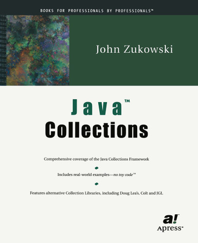 Java Collections book cover by John Zukowski