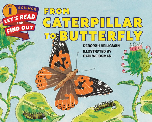 From Caterpillar to Butterfly (Let's-Read-and-Find-Out Science 1) book cover by Deborah Heiligman