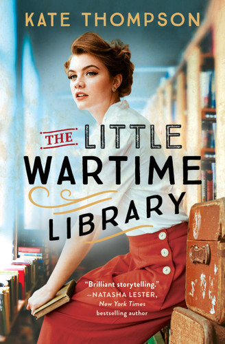 The Little Wartime Library book cover by Kate Thompson