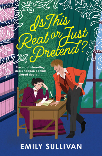 Is This Real or Just Pretend? book cover by Emily Sullivan