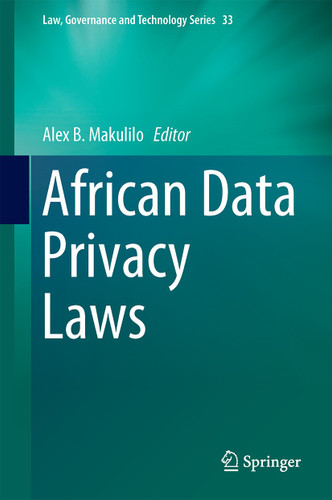 African Data Privacy Laws (Law, Governance and Technology Series #33) book cover by 