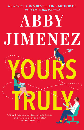 Yours Truly book cover by Abby Jimenez
